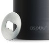 Asobu Frosty Beer 2 Go Vacuuminsulated Stainless Steel Can And Bottle Holder, black NA-FC2GBK